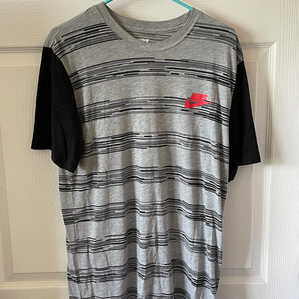 Nike stripped t-shirt